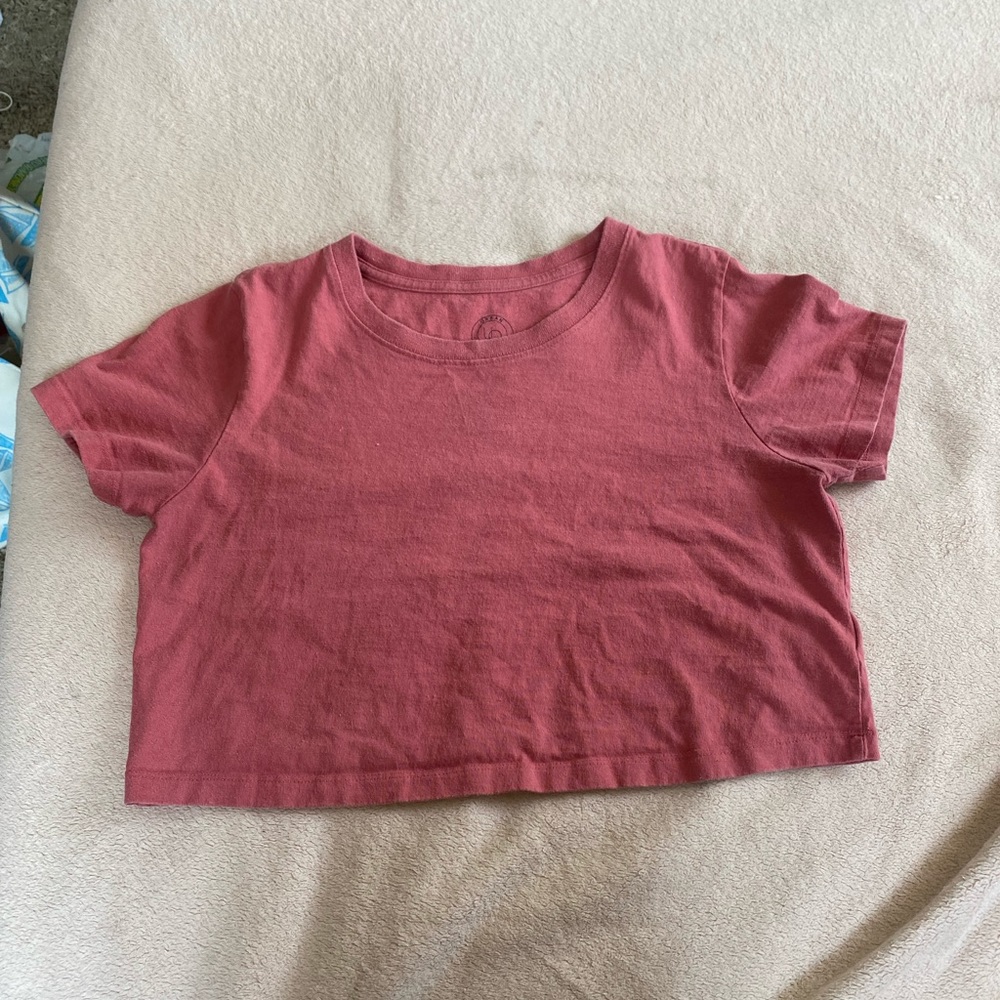 Urban Outfitters Pink Crop Top